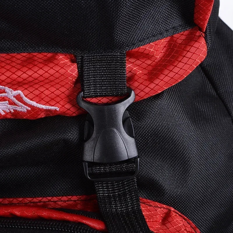 2022 Men's 80L Large Hiking Mountaineering Backpack Climbing Hiking Backpack Camping Backpack Sport Outdoor Rucksack Bag