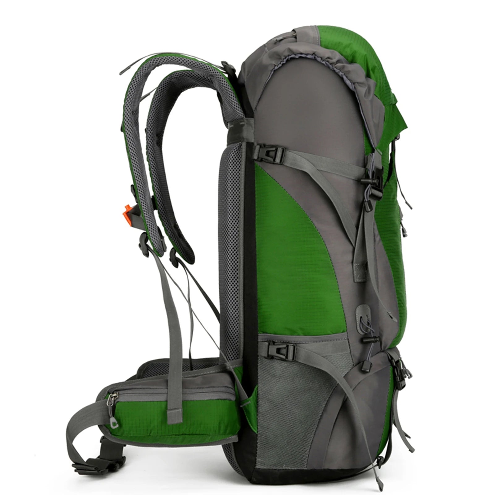 70L Mountaineering Bag Outdoor Sports Backpack Waterproof Hiking Backpack Camping Climbing Rucksack Travel Trekking Rucksack