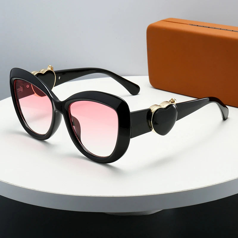 2025 New Trend Fashion Love Women's Sunglasses Oval Sunglasses UV Protection Premium Sunglasses