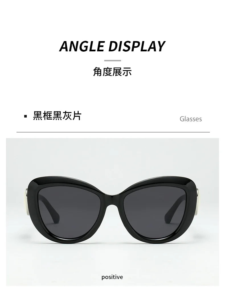 2025 New Trend Fashion Love Women's Sunglasses Oval Sunglasses UV Protection Premium Sunglasses